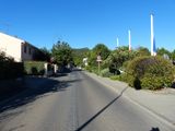 Vue du village et du Vieux Nans en arrivant de St maximin
